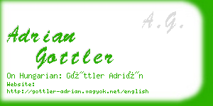 adrian gottler business card